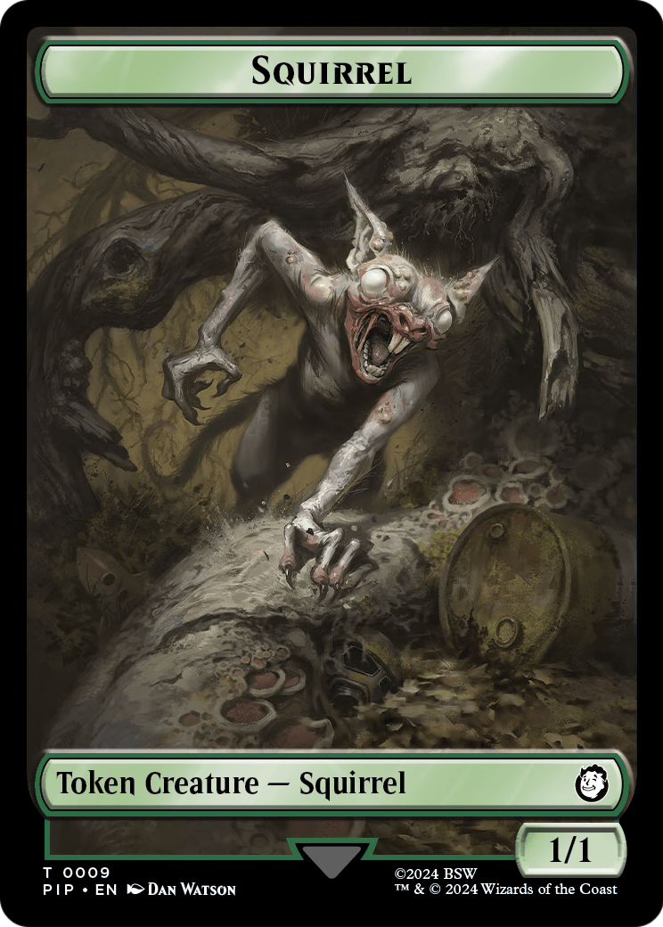 Squirrel  [Fallout Tokens] Foil