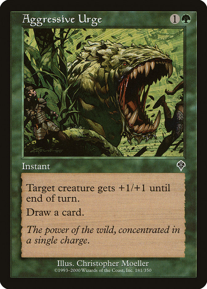 Aggressive Urge [Invasion] Foil
