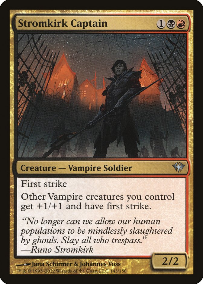 Stromkirk Captain [Dark Ascension] Foil