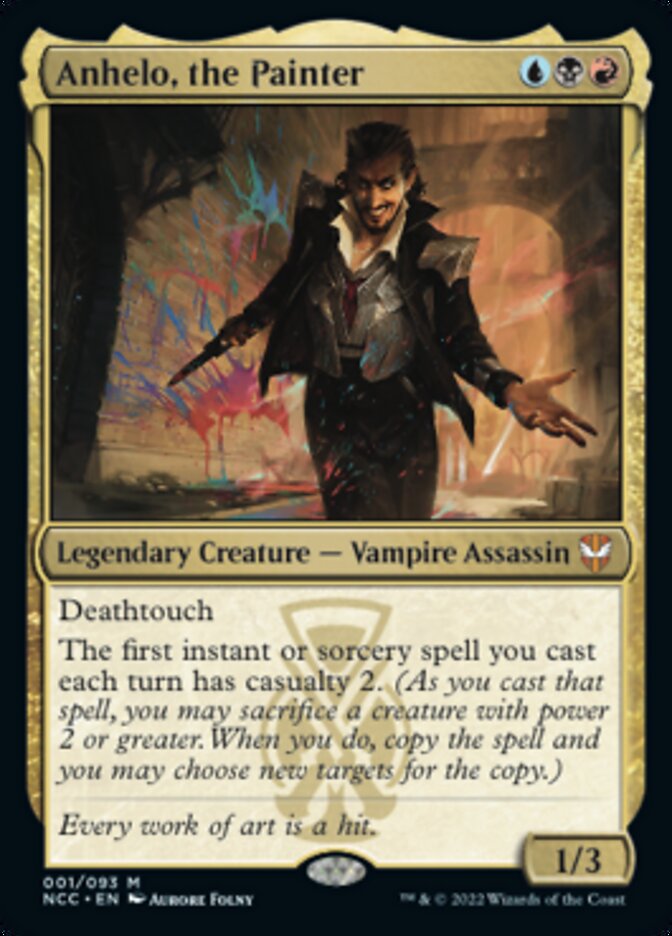 Anhelo, the Painter [Streets of New Capenna Commander] Foil