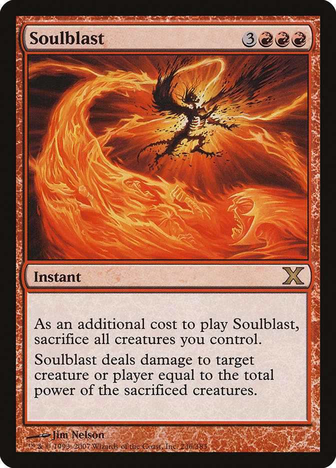 Soulblast [Tenth Edition] Foil