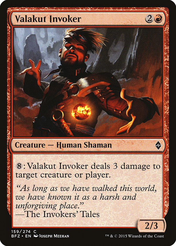 Valakut Invoker [Battle for Zendikar] Foil