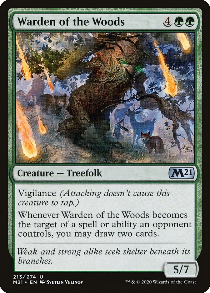 Warden of the Woods [Core Set 2021] Foil