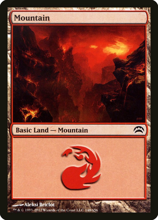 Mountain (148) [Planechase 2012] Foil