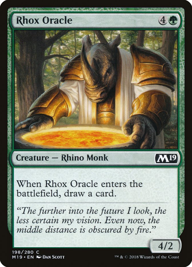 Rhox Oracle [Core Set 2019] Foil
