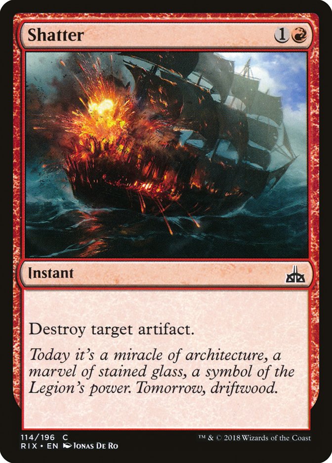 Shatter [Rivals of Ixalan] Foil