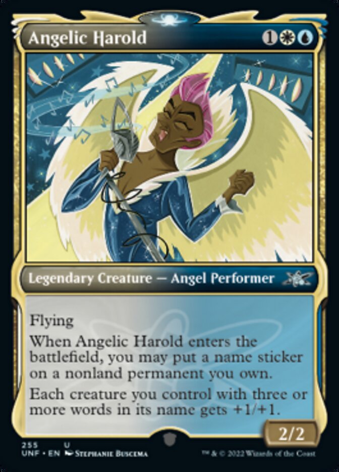 Angelic Harold (Showcase) [Unfinity] Foil