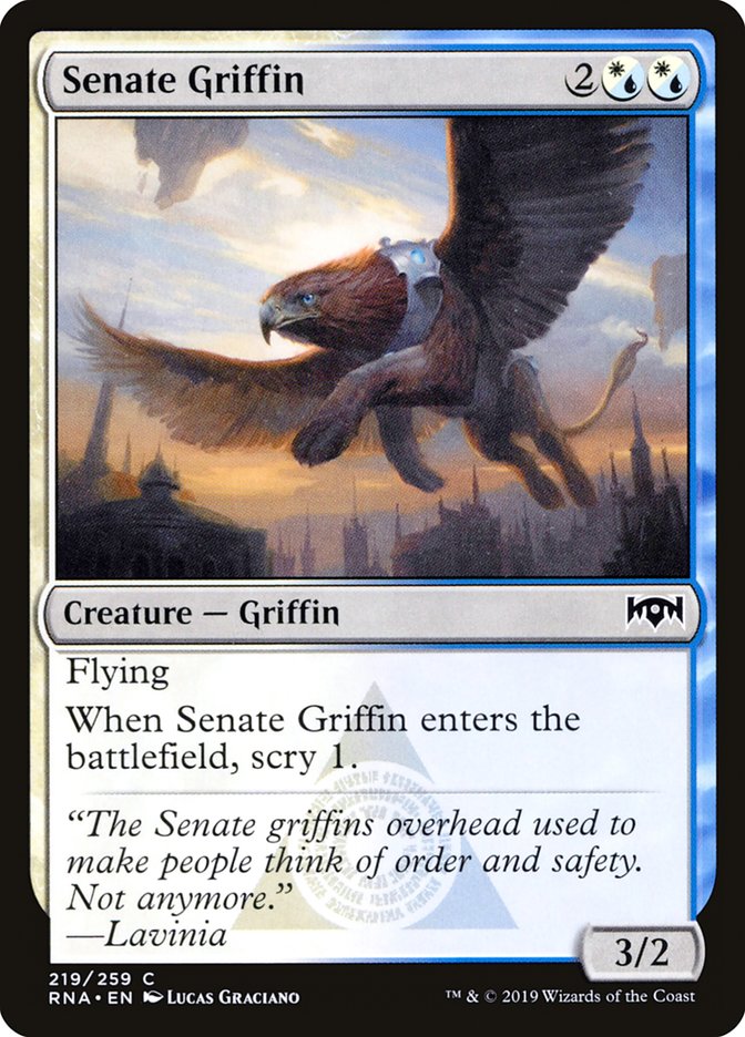 Senate Griffin [Ravnica Allegiance] Foil