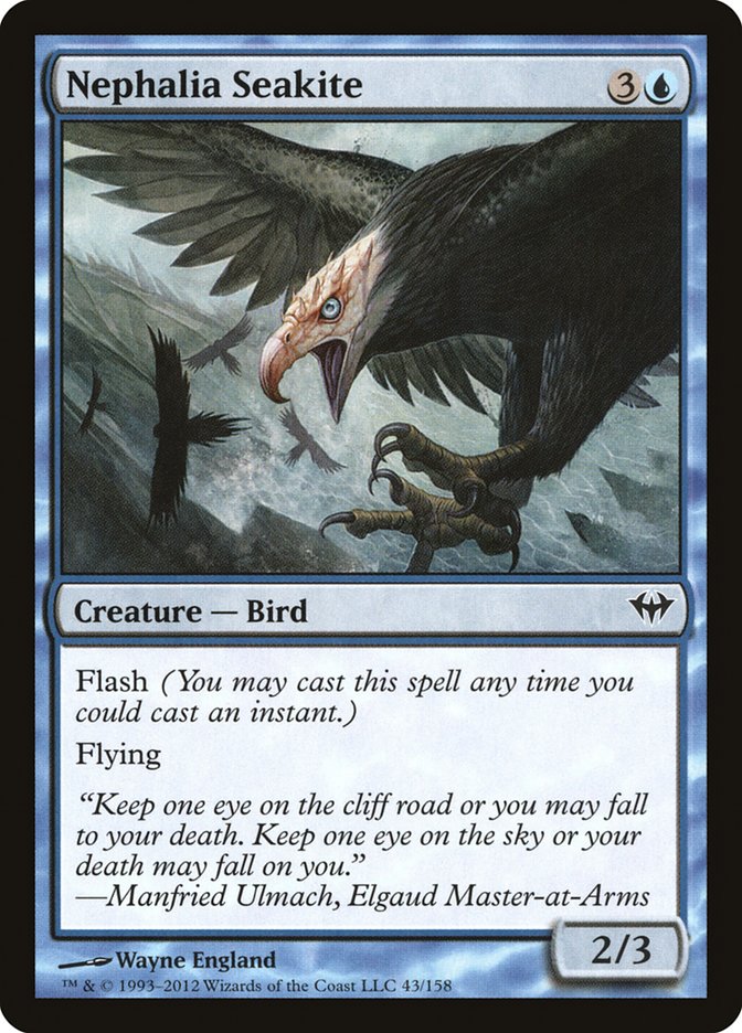 Nephalia Seakite [Dark Ascension] Foil