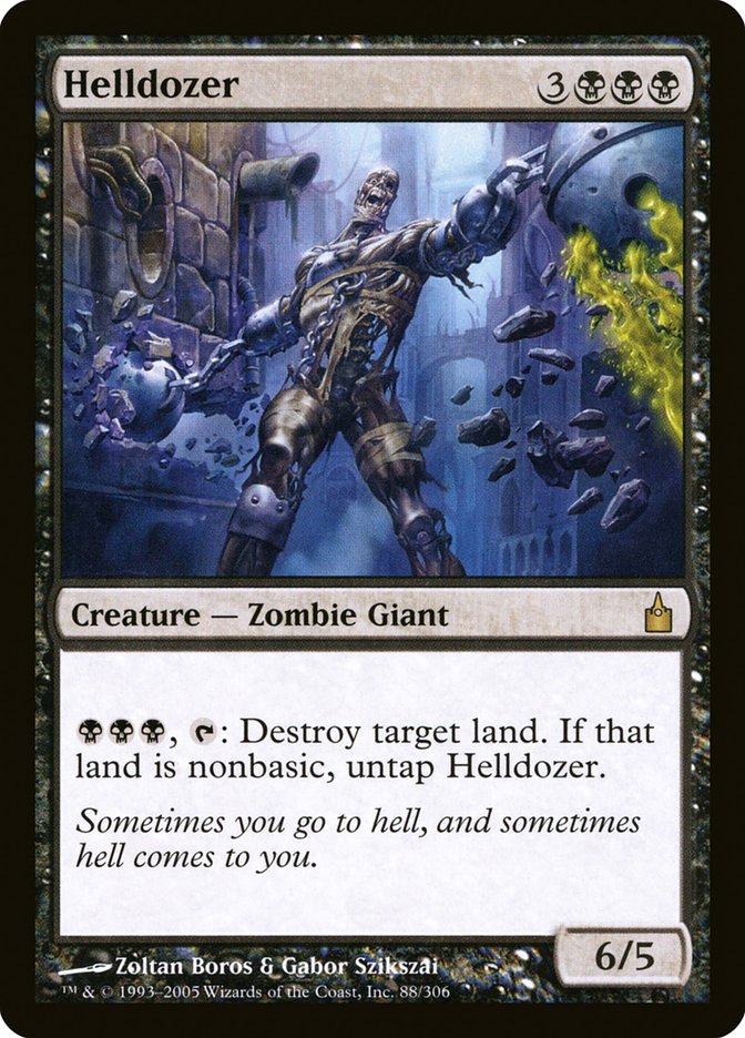 Helldozer [Ravnica: City of Guilds] Foil