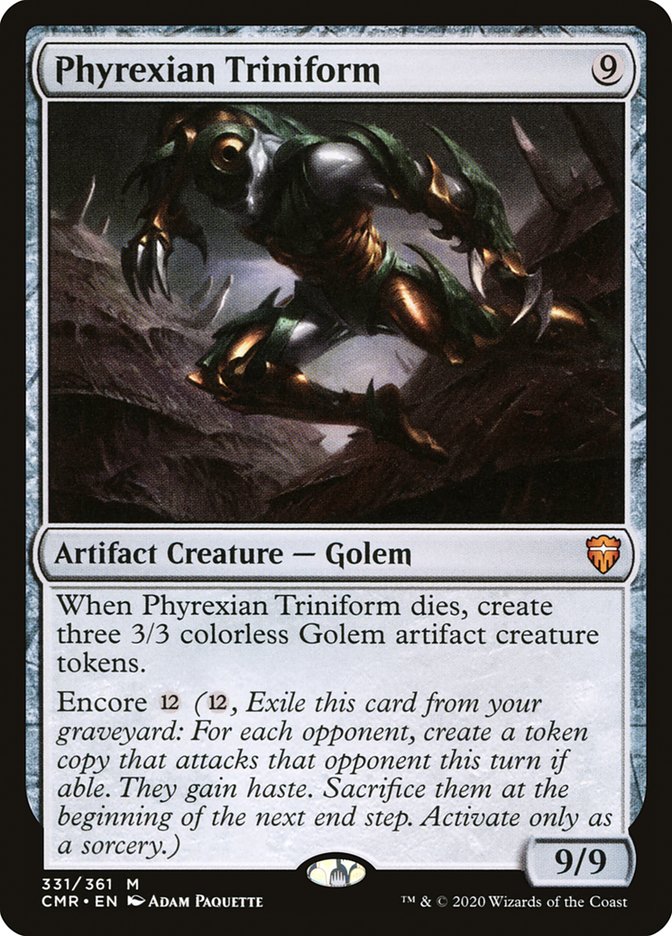Phyrexian Triniform [Commander Legends] Foil