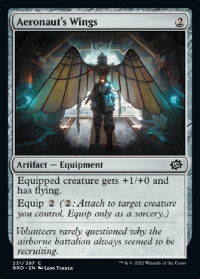 Aeronaut's Wings [The Brothers' War] Foil