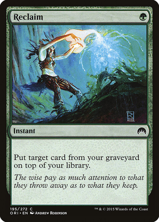 Reclaim [Magic Origins] Foil