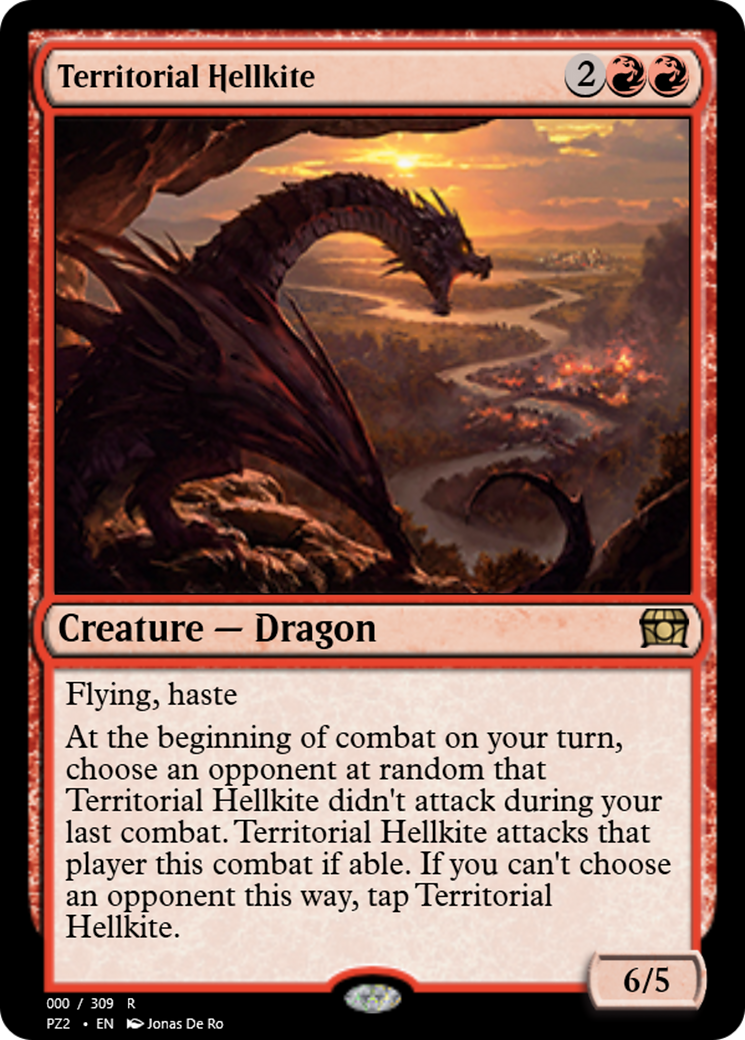 Territorial Hellkite  [Treasure Chest] Foil