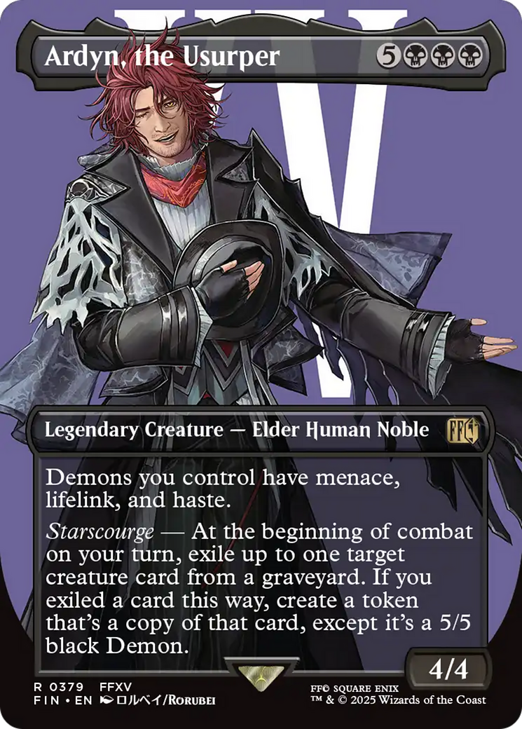 Ardyn, the Usurper (Borderless) (0379) [FINAL FANTASY] Foil