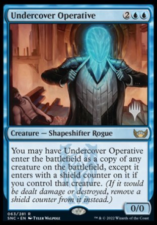 Undercover Operative (Promo Pack) [Streets of New Capenna Promos] Foil