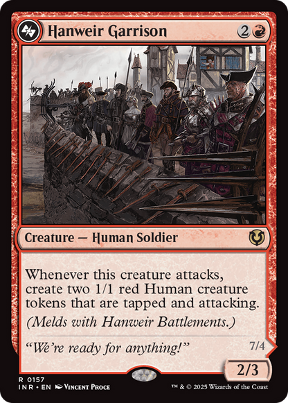 Hanweir Garrison [Innistrad Remastered] Foil