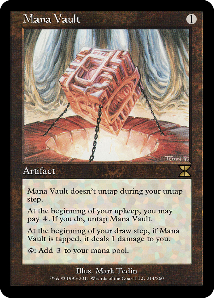 Mana Vault  [Masters Edition IV] Foil