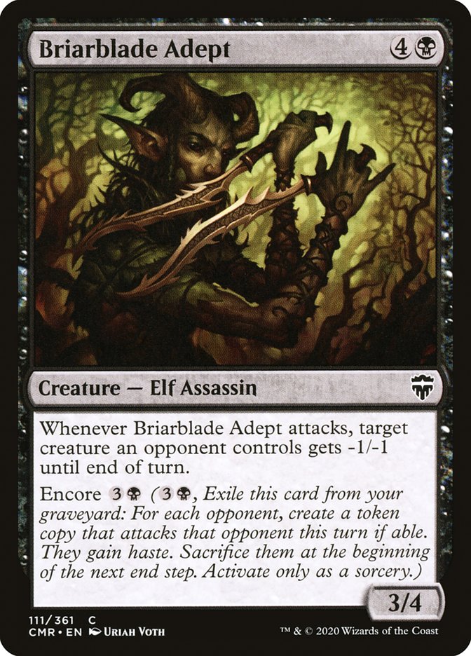Briarblade Adept [Commander Legends] Foil