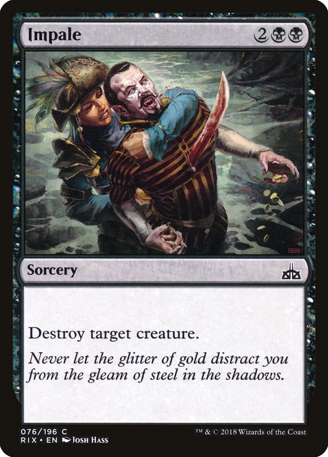 Impale [Rivals of Ixalan] Foil