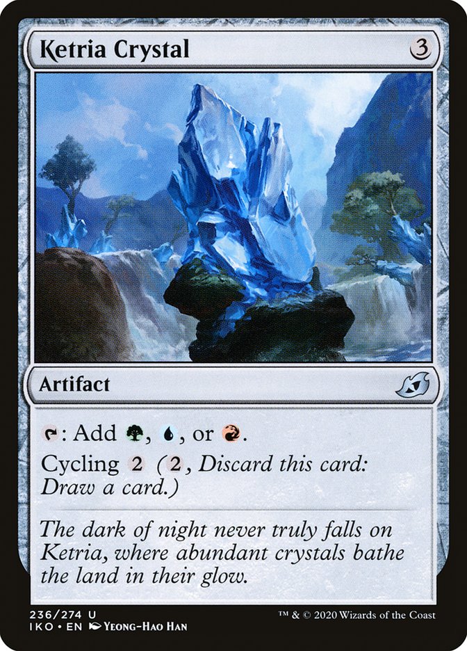 Ketria Crystal [Ikoria: Lair of Behemoths] Foil
