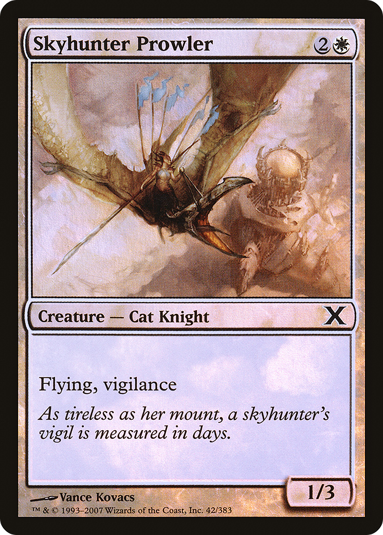 Skyhunter Prowler  [Tenth Edition] Foil