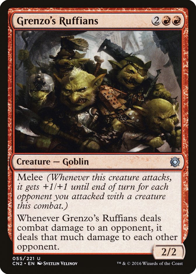 Grenzo's Ruffians [Conspiracy: Take the Crown] Foil