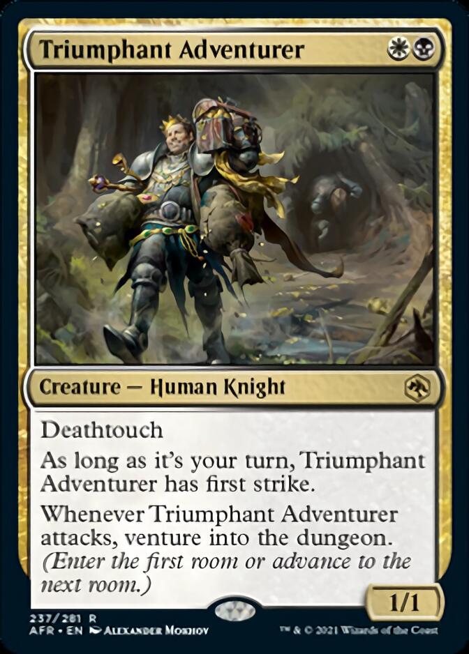 Triumphant Adventurer [Dungeons & Dragons: Adventures in the Forgotten Realms] Foil