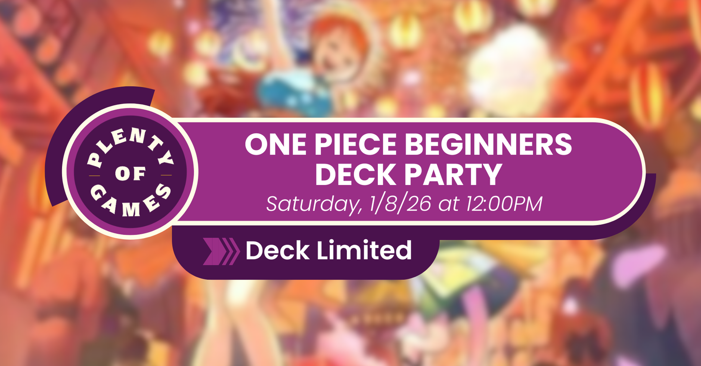 One Piece Beginner's Deck Party