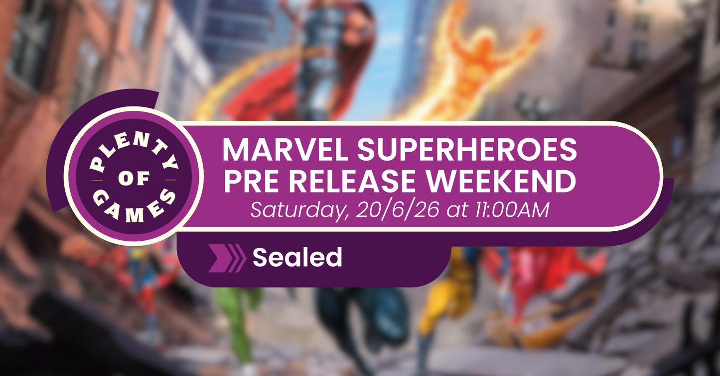 MTG Marvel Superheroes Pre Release - Saturday Morning Sealed