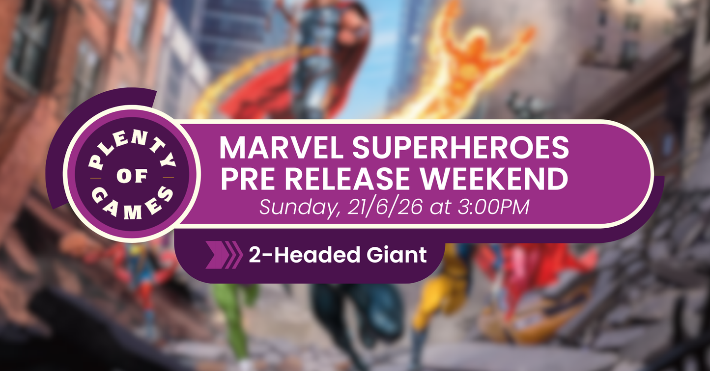 MTG Marvel Superheroes Pre Release - Sunday Afternoon 2-Headed Giant