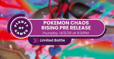 Pokemon Chaos Rising Pre Release