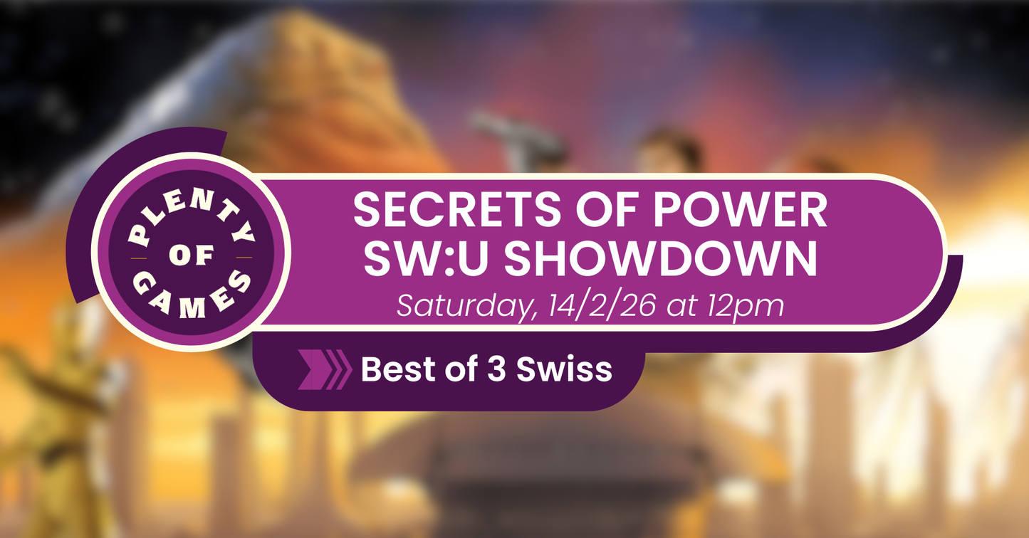 SW:U Secrets of Power Store Showdown