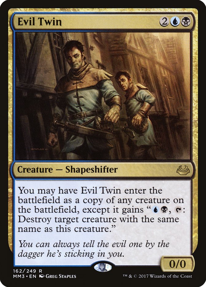 Evil Twin [Modern Masters 2017] Foil