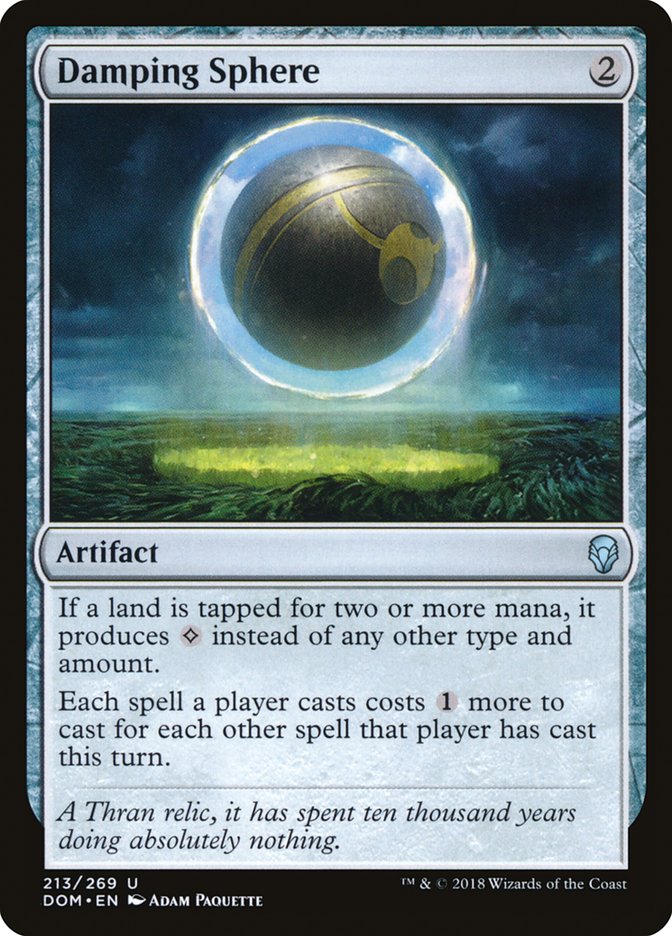 Damping Sphere [Dominaria] Foil