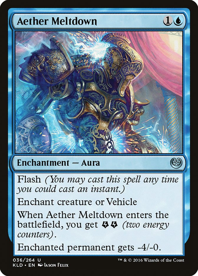 Aether Meltdown [Kaladesh] Foil