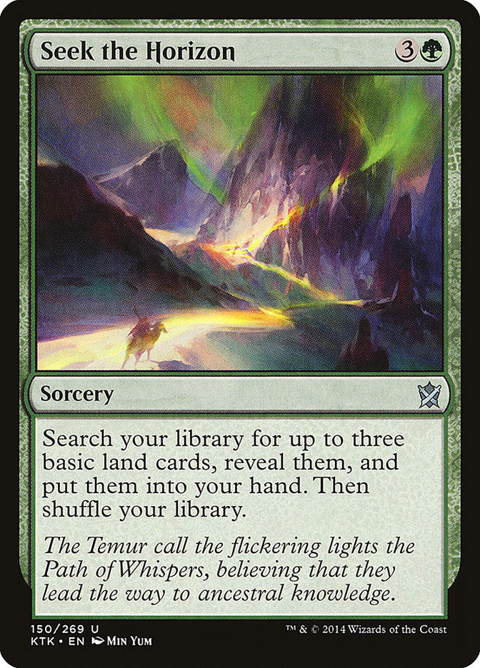 Seek the Horizon [Khans of Tarkir] Foil