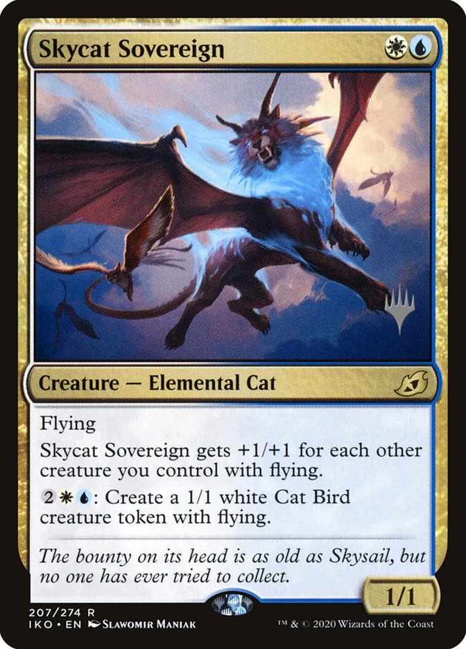 Skycat Sovereign (Promo Pack) [Ikoria: Lair of Behemoths Promos] Foil