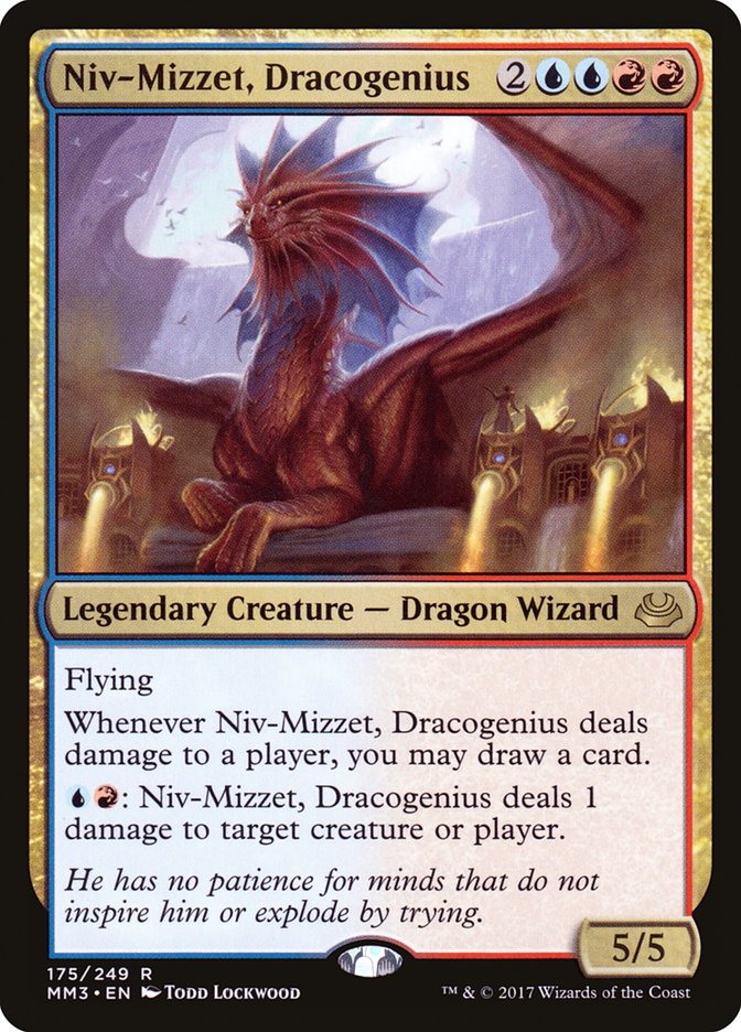 Niv-Mizzet, Dracogenius [Modern Masters 2017] Foil