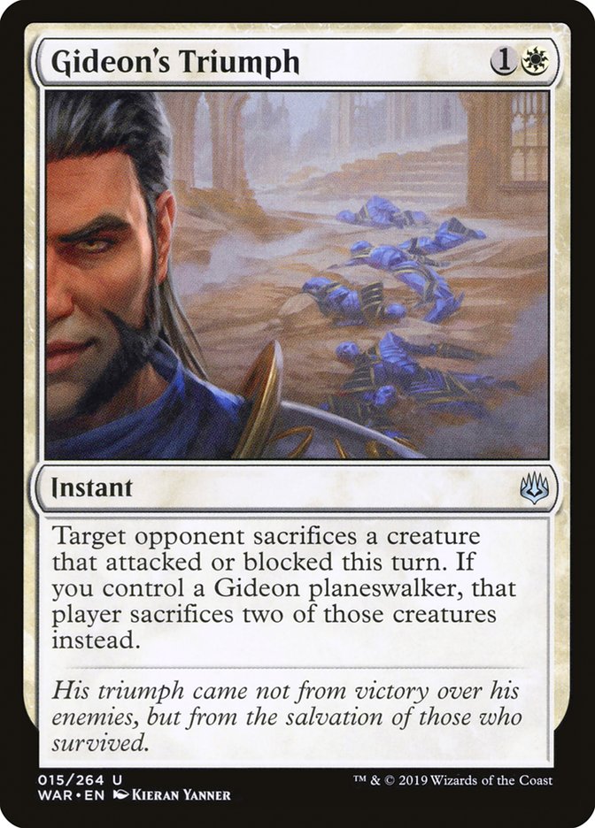 Gideon's Triumph [War of the Spark] Foil