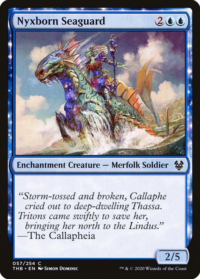 Nyxborn Seaguard [Theros Beyond Death] Foil