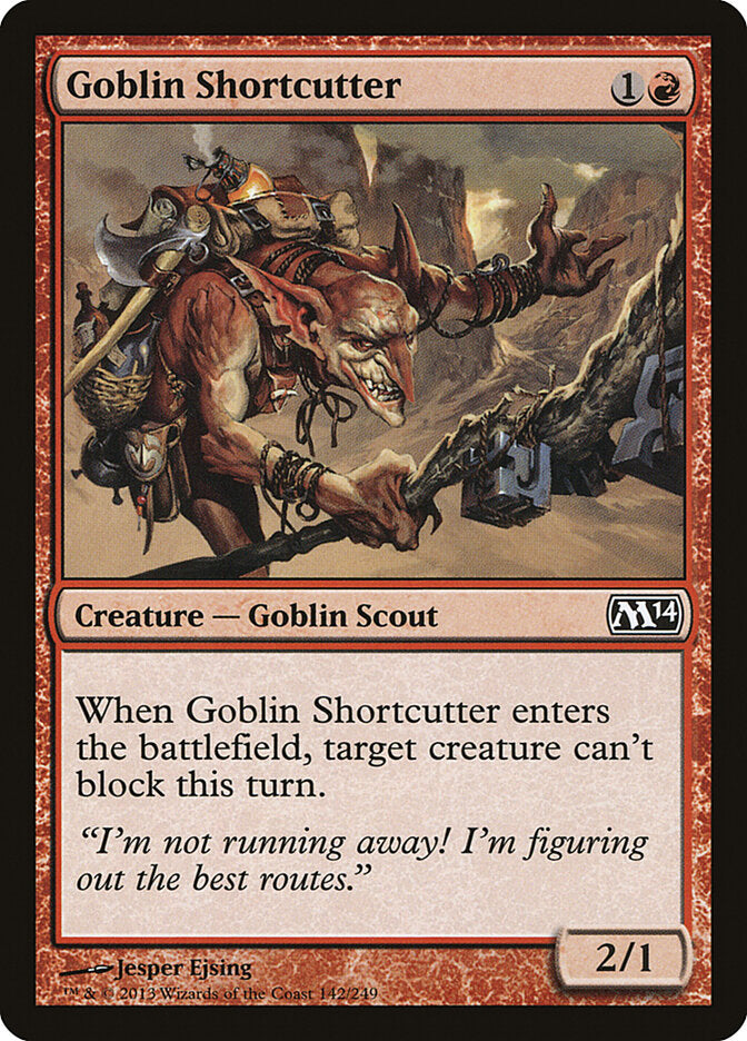 Goblin Shortcutter [Magic 2014] Foil