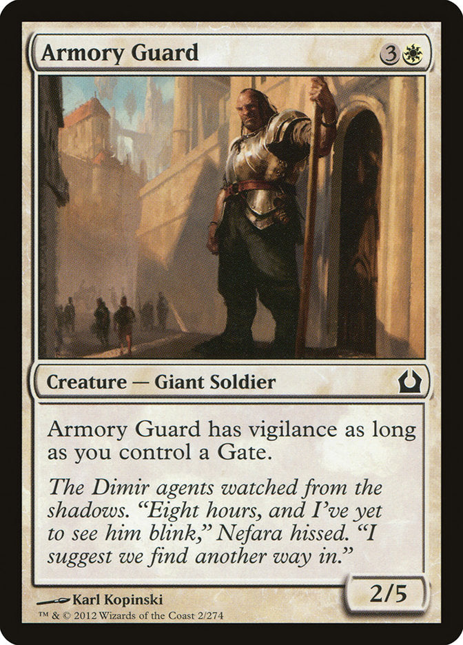Armory Guard [Return to Ravnica] Foil