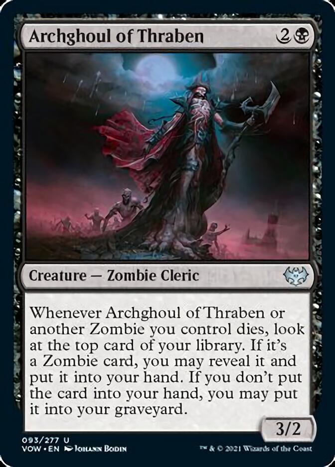 Archghoul of Thraben [Innistrad: Crimson Vow] Foil