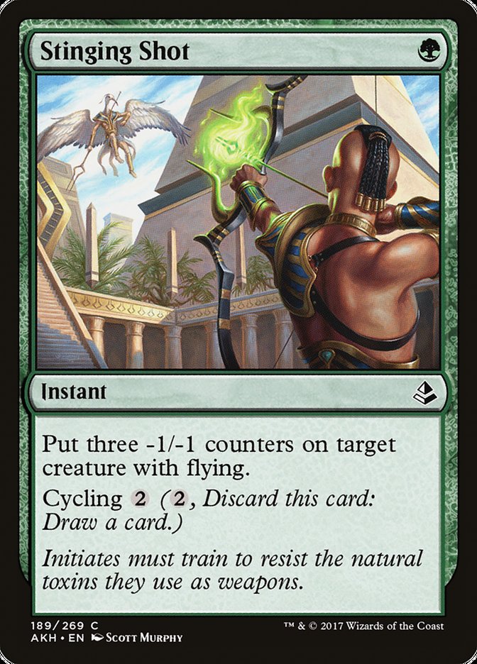 Stinging Shot [Amonkhet] Foil