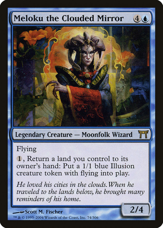 Meloku the Clouded Mirror [Champions of Kamigawa] Foil