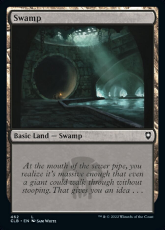 Swamp (462) [Commander Legends: Battle for Baldur's Gate] Foil