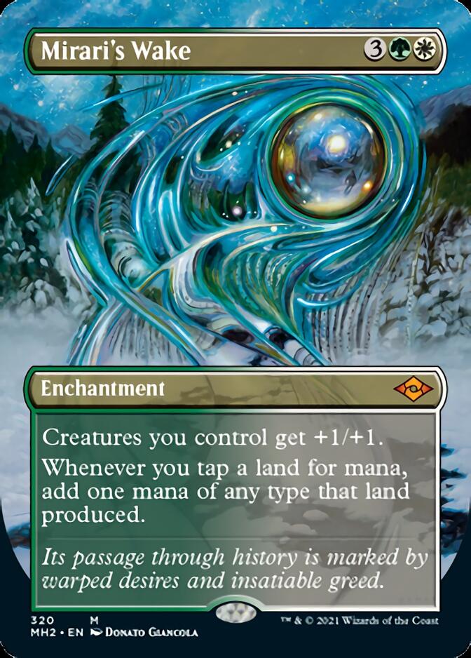 Mirari's Wake (Borderless Alternate Art) [Modern Horizons 2] Foil