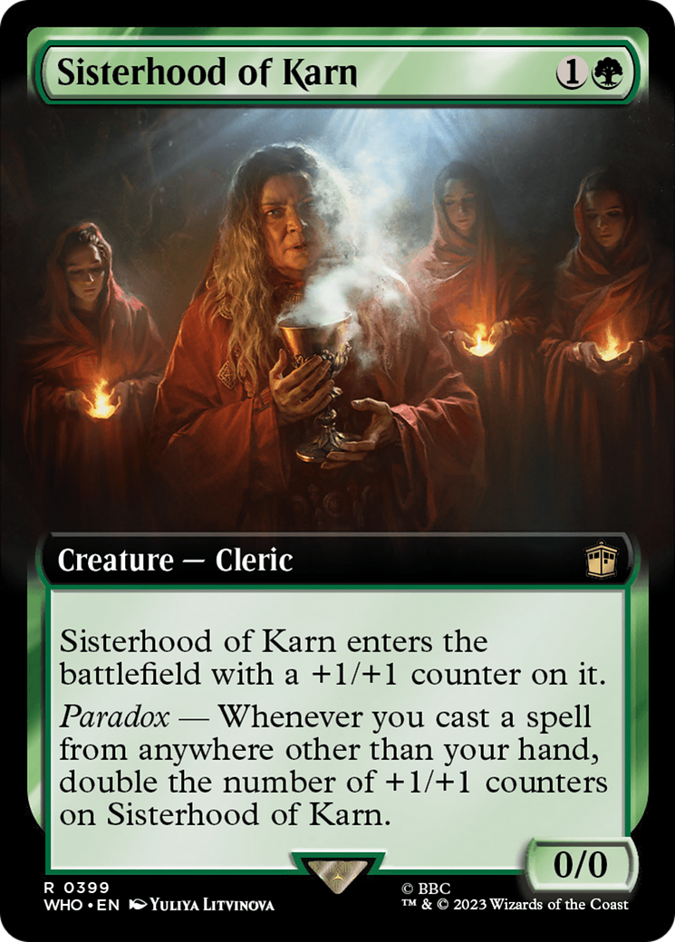 Sisterhood of Karn (Extended Art) [Doctor Who] Foil