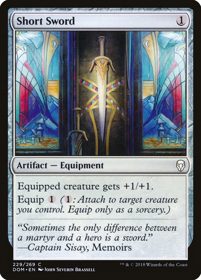 Short Sword [Dominaria] Foil